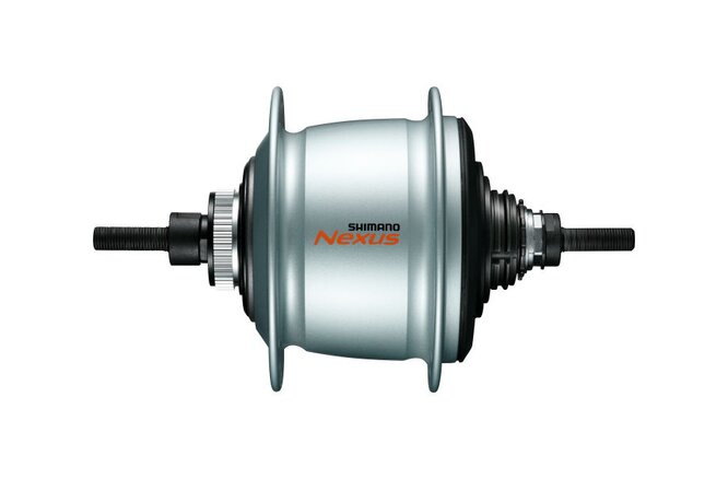 Shimano Getriebenabe NEXUS SG-C6001 8-Gang 36-Loch... Center-Lock 135 mm silber