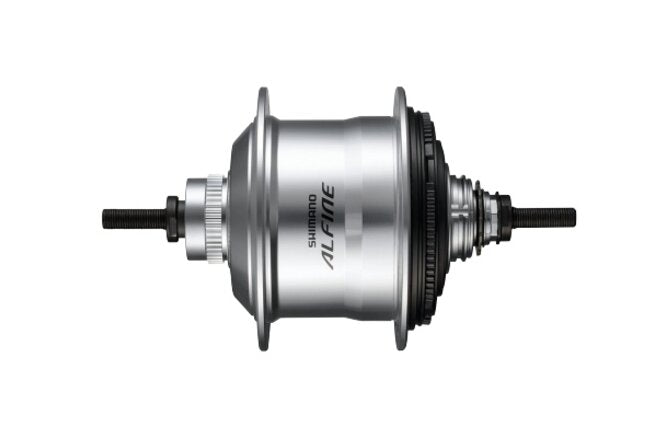 Shimano Getriebenabe ALFINE SG-S7001 11-Gang 36-Loch... Center-Lock 135 mm silber