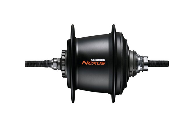 Shimano Getriebenabe NEXUS SG-C3001 7-Gang 36-Loch... Rollenbremsen 130 mm schwarz