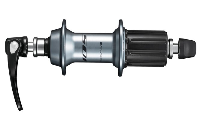 Shimano Hinterradnabe 105 FH-R7000 10/11-Gang 130 mm... 36-Loch QR silber