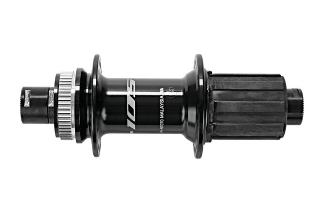 Shimano Hinterradnabe 105 FH-R7070 10/11-Gang 142 mm... 32-Loch 12 mm Center-Lock schwarz