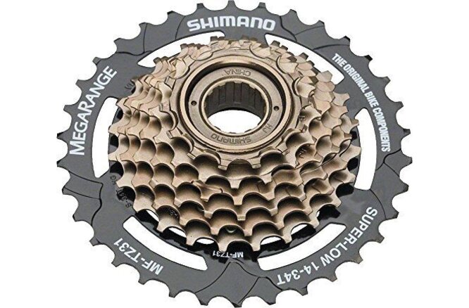 Shimano Freilauf-Kassette TOURNEY MF-TZ500 7-Gang 14-34 Zähne