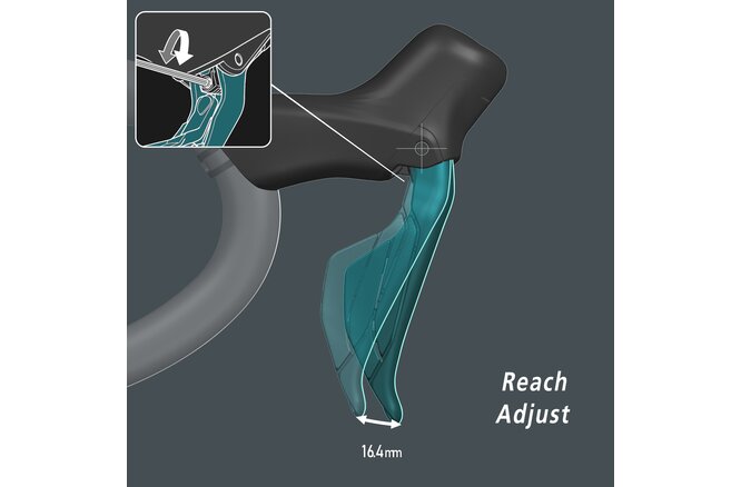 Shimano Scheibenbremsen-Set ULTEGRA BR-R8170 mit ST-R8170... Di2 vorne