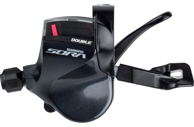 Shimano Schalthebel SORA SL-R3000 links 2-Gang Ganganzeige... schwarz