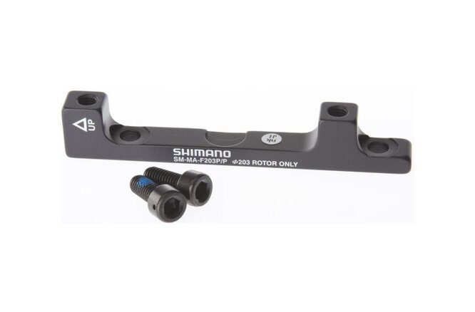 Shimano Adapter SM-MA Postmount> Postmount 203 mm... mit Schrauben Box