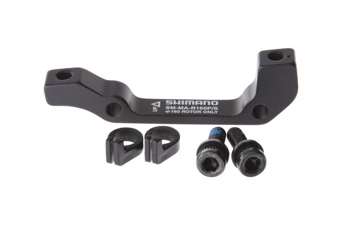 Shimano Adapter SM-MA Postmount> Standard 160 mm... m/Schrauben & Stop-Ring Box