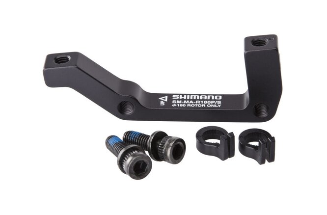 Shimano Adapter SM-MA Postmount> Standard 180mm... m/Schrauben/Stop-Ring Box