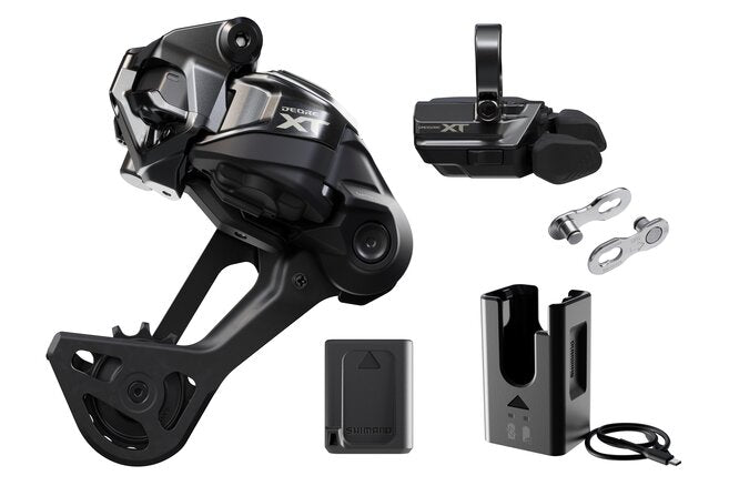 Shimano XT Di2 Upgrade Kit, Set mit RD-M8250-... SGS/SW-M8250-R/BT-DN320/EC-DN100/SM-CN910-12 Box