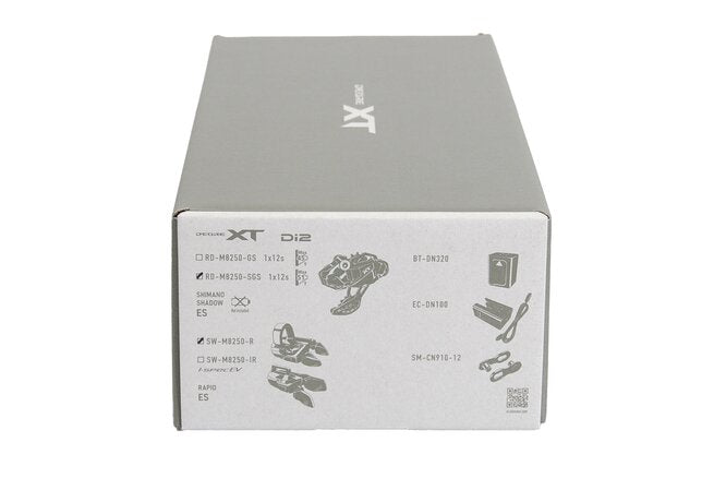 Shimano XT Di2 Upgrade Kit, Set mit RD-M8250-... SGS/SW-M8250-R/BT-DN320/EC-DN100/SM-CN910-12 Box
