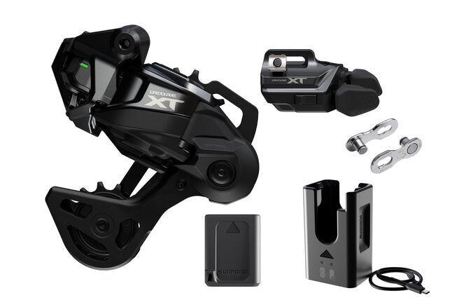 Shimano XT Di2 Upgrade Kit, Set mit RD-M8250-... GS/SW-M8250-IR/BT-DN320/EC-DN100/SM-CN910-12 Box