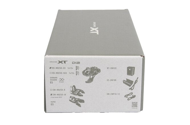 Shimano XT Di2 Upgrade Kit, Set mit RD-M8250-... GS/SW-M8250-IR/BT-DN320/EC-DN100/SM-CN910-12 Box