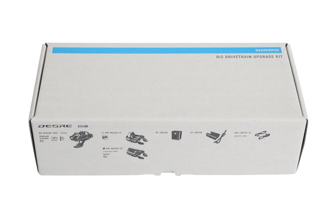 Shimano Deore Di2 Upgrade Kit, Set mit RD-M6250-SGS/... SW-M6250-IR/BT-DN320/EC-DN100/SM-CN910-12 Box