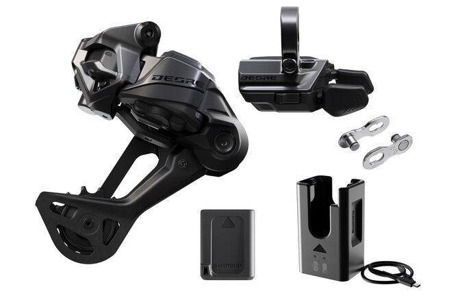Shimano Deore Di2 Upgrade Kit, Set mit... RD-M6250-SGS/SW-M6250-R/BT-DN320/EC-DN100/SM-CN910-12 Box