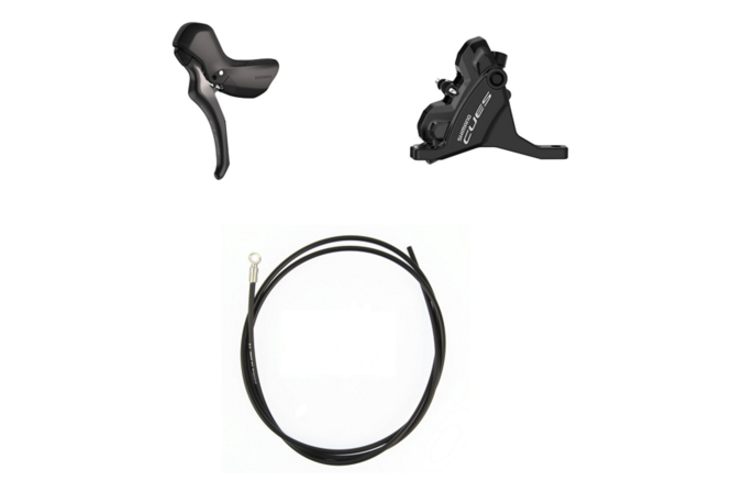 Shimano Scheibenbremsen-Set CUES BR-U6030 mit BL-U6030... vorne schwarz