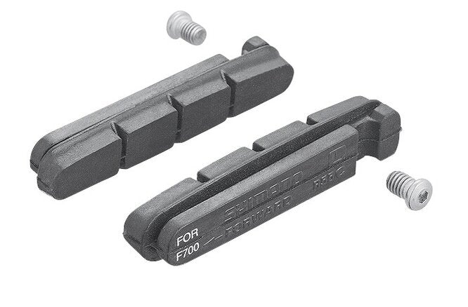 Shimano Bremsgummi R55C für Alufelgen mit... Befestigungsschrauben Paar