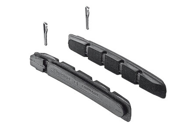 Shimano Bremsgummi M70R2 +1 mm für Alufelgen mit... Befestigungsschrauben Paar