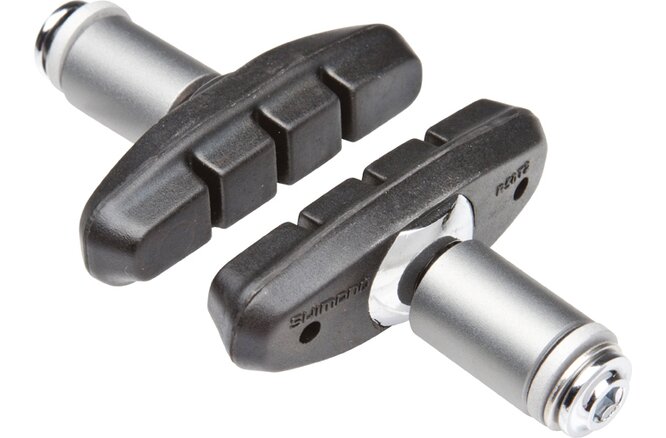 Shimano Bremsschuhe R50T2 BR-CX50 für Alufelgen Schraube und... U-Scheiben in Grösse M Paar