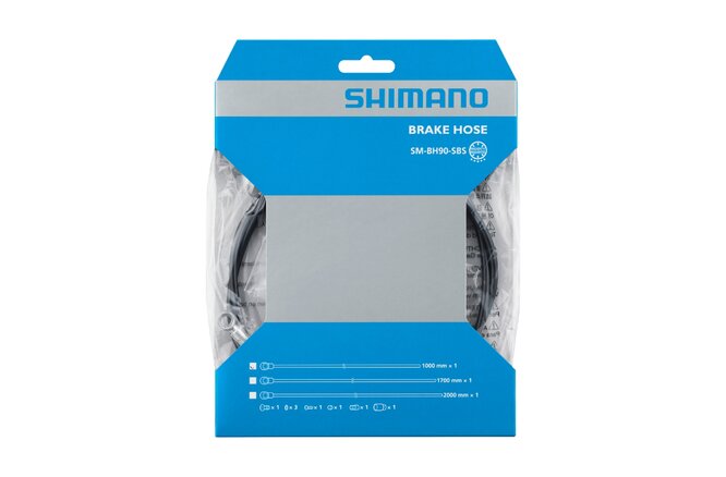 Shimano Bremsleitung SM-BH90-SB 1000 mm Zee schwarz