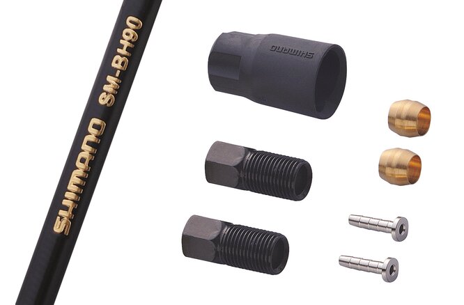 Shimano Bremsleitung SM-BH90-SS 1700 mm schwarz ohne Banjo