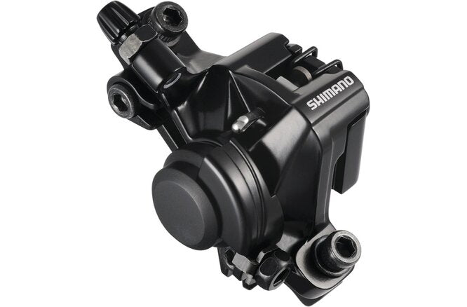 Shimano Mechanischer Bremssattel BR-M375 Postmount vorne/hinten... schwarz