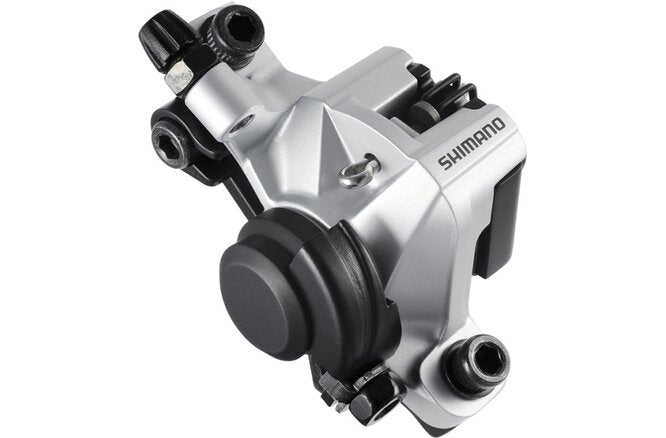 Shimano Mechanischer Bremssattel BR-M375 Postmount vorne/hinten... silber