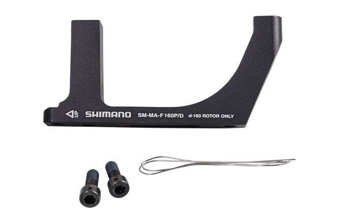 Shimano Adapter vorne SMMAF160PDA PM 160 > FM 160... mit Schrauben/Draht Box