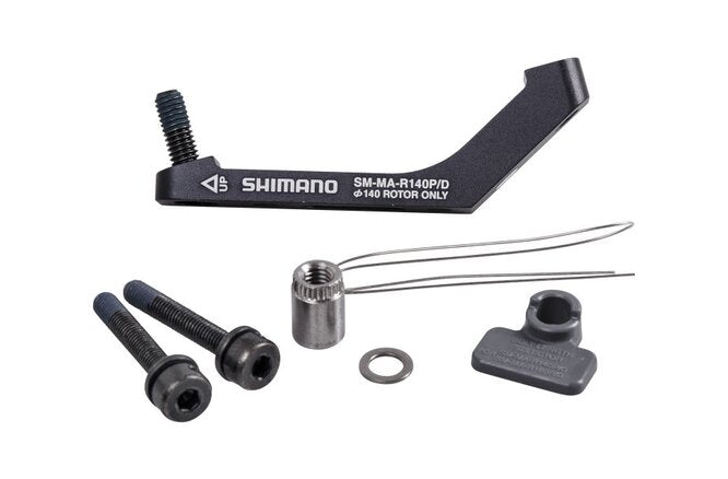 Shimano Adapter HI SMMAF140PDH PM 140> FM 140 mit... Schrauben/Draht 25 mm Box