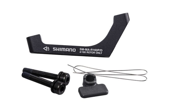 Shimano Adapter hinten SMMAF160PDH PM 160 > FM 160... mit Schrauben/Draht 25 mm Box