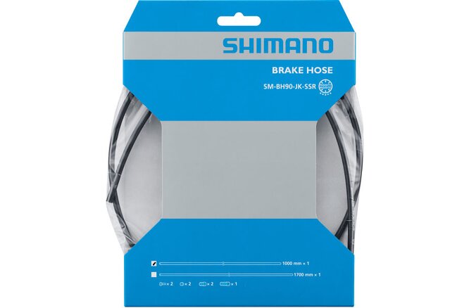 Shimano Bremsleitung SM-BH90-JK-SSR 1700 mm schwarz