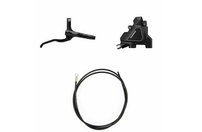 Shimano Scheibenbremsen-Set BR-UR300 mit BL-MT200 hinten... schwarz
