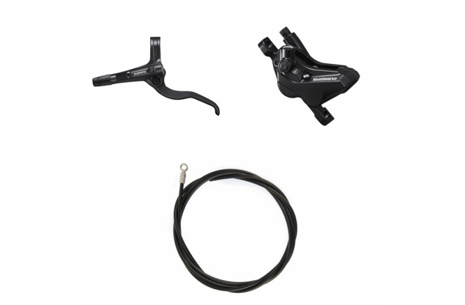 Shimano Scheibenbremsen-Set BR-MT420 mit BL-MT401 vorne schwarz