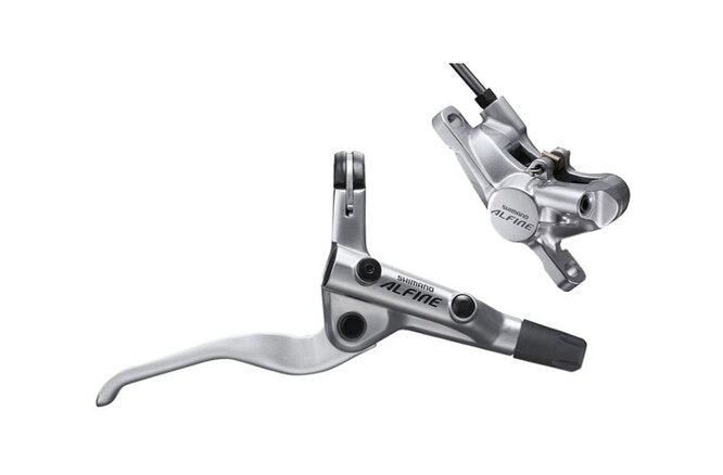 Shimano Scheibenbremsen-Set ALFINE BR-S7000 mit BL-S7000... hinten silber