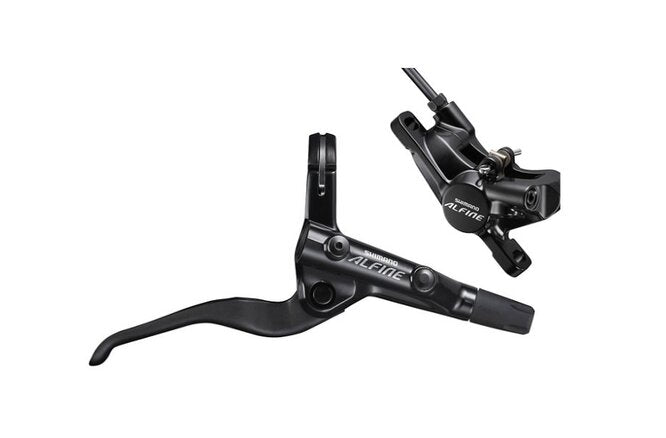 Shimano Scheibenbremsen-Set ALFINE BR-S7000 mit BL-S7000... hinten schwarz