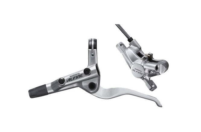 Shimano Scheibenbremsen-Set ALFINE BR-S7000 mit BL-S7000... vorne silber