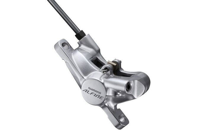 Shimano Bremssattel ALFINE BR-S7000 Postmount vorne/hinten... silber