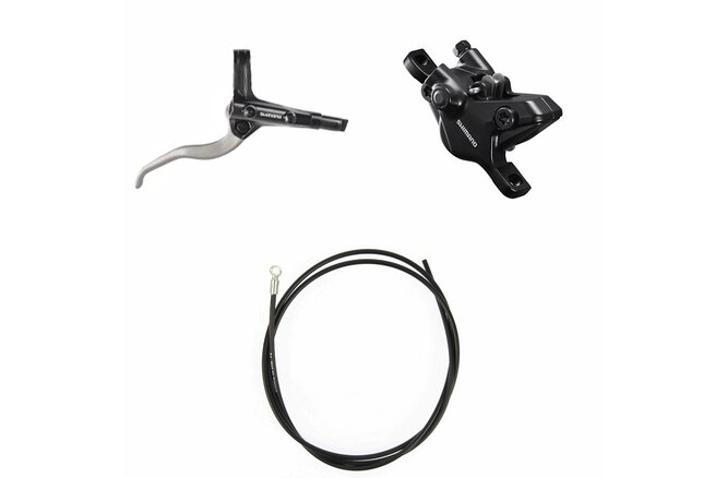 Shimano Scheibenbremsen-Set BR-MT410 mit BL-MT401 hinten silber