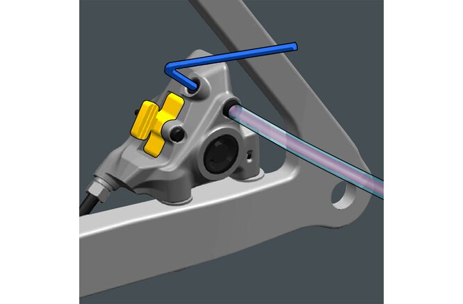 Shimano Scheibenbremsen-Set ULTEGRA BR-R8170 mit ST-R8170... Di2 vorne