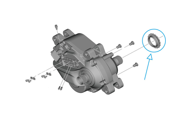 Shimano Sicherungsring für DU-EP801 / DU-EP600