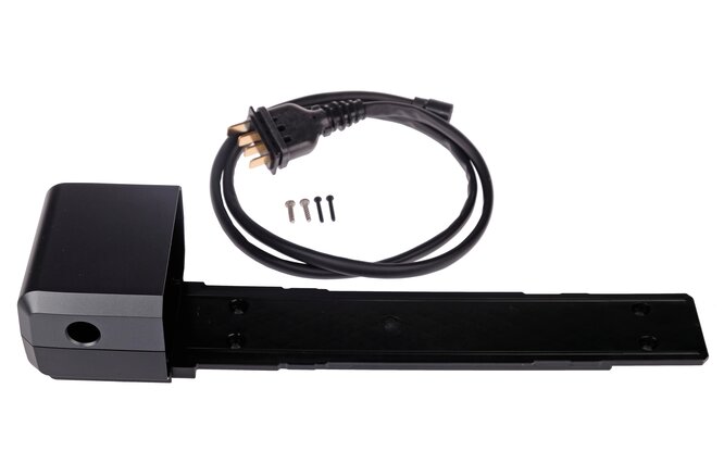 Shimano Batterie-Halter Gepäckträgerakku BME6000A... o/AXA Schl.,inkl.Kabel schwarz