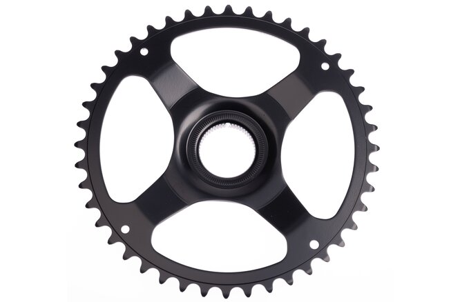 Shimano Kettenblatt STEPS CR-ET600 44 Zähne 50 mm Kettenlinie... schwarz