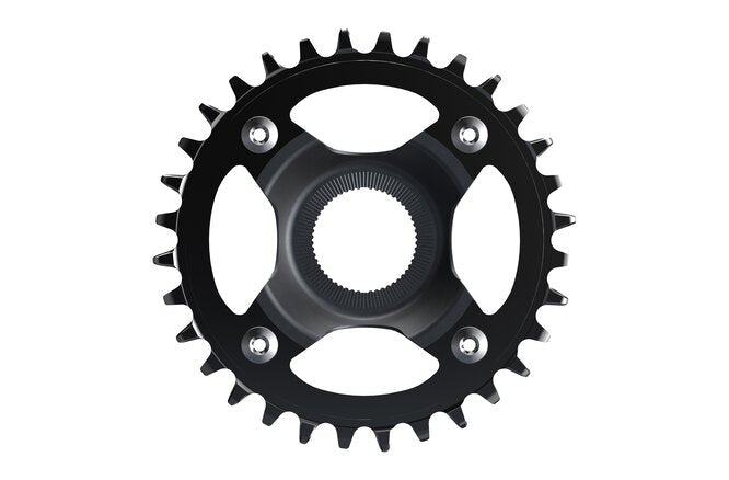 Shimano Kettenblatt STEPS CR-EM800 32 Zähne B55 mm... Kettenlinie schwarz