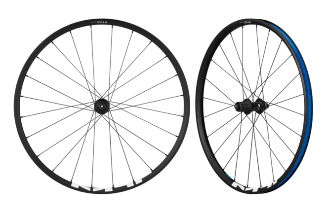 Shimano Laufrad Paar WH-MT500 27.5" 10/11-Gang Pneu... 100mm/135mm Center-Lock QR