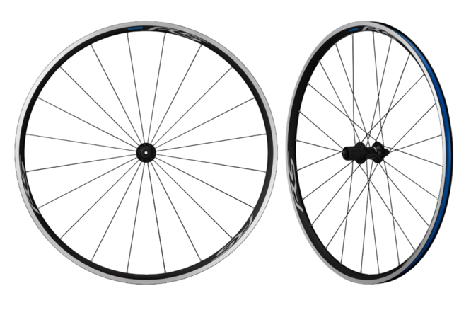 Shimano Laufrad Paar WH-RS100 10/11-Gang Pneu 100mm/130mm... QR