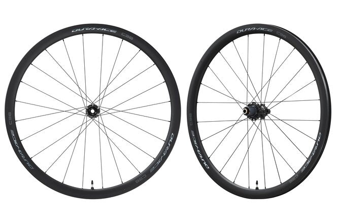 Shimano Laufrad Paar DURA-ACE WH-R9270 C36 12-Gang Tubeless... 100mm/142mm Center-Lock E-Thru