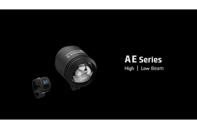 Litemove Scheinwerfer AE-200 E45 200/170 Lux Up ohne Halter ohne... Reflektor