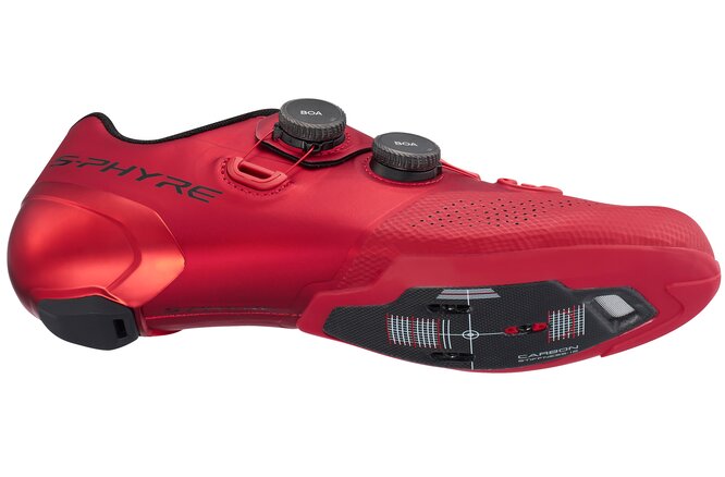 Shimano Men Road SH-RC9 S-PHYRE Schuh SPD-SL red