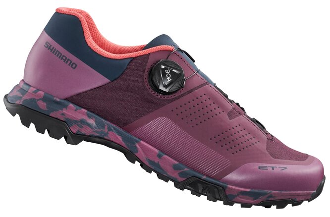 Shimano Women E-Bike SH-ET7 Schuh plum