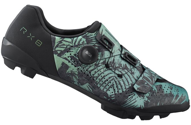 Shimano Men Gravel SH-RX8 Schuh SPD tropical leaves