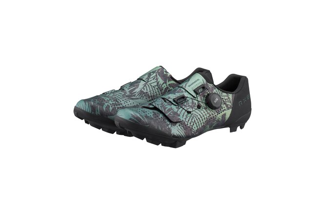 Shimano Men Gravel SH-RX8 Schuh SPD tropical leaves