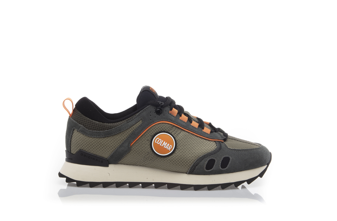 Colmar Shoe Men Travis Sport Umby 065 khaky green-black-orange